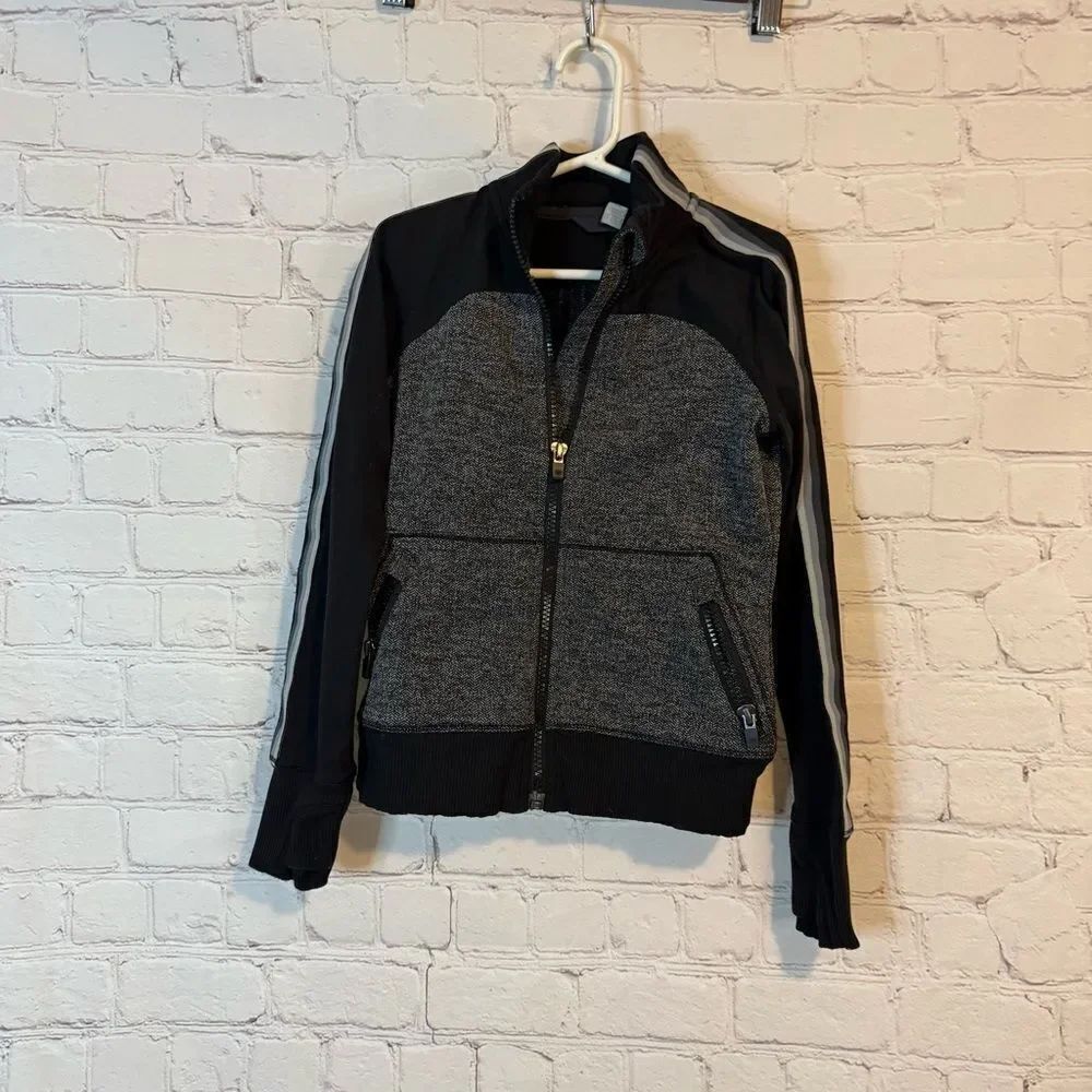 Athleta Girl Black and Gray Jacket
